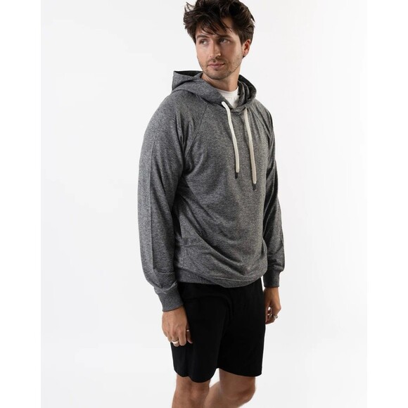 Feat Other - Feat Small Unisex Hoodie Flowtech Roam Heather Grey NWT